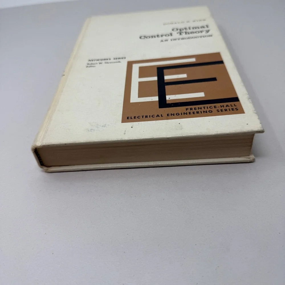 Optimal Control Theory An Introduction Donald E Kirk Prentice-Hall